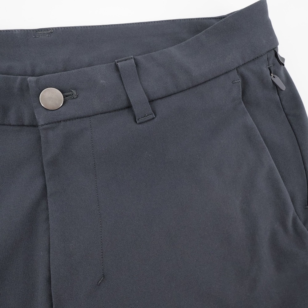 Lululemon ABC Commission Wapstreme Slim Fit Pants Obsidian Dark Gray Men 30x30 - Picture 1 of 9